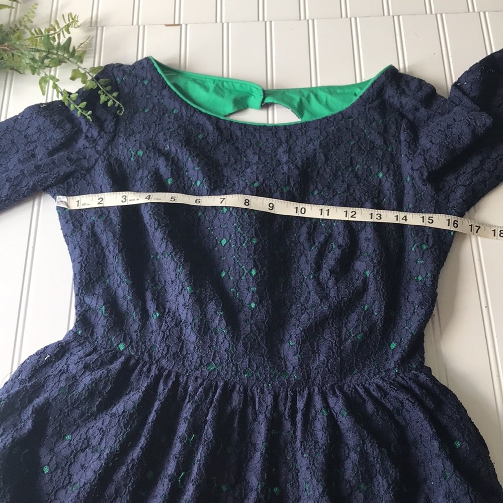 Lilly Pulitzer lace dress blue mini Alicia - Picture 3 of 14